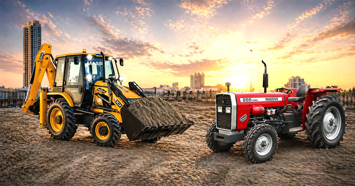The Versatility of MASSIVE Equipment in Farming and Construction